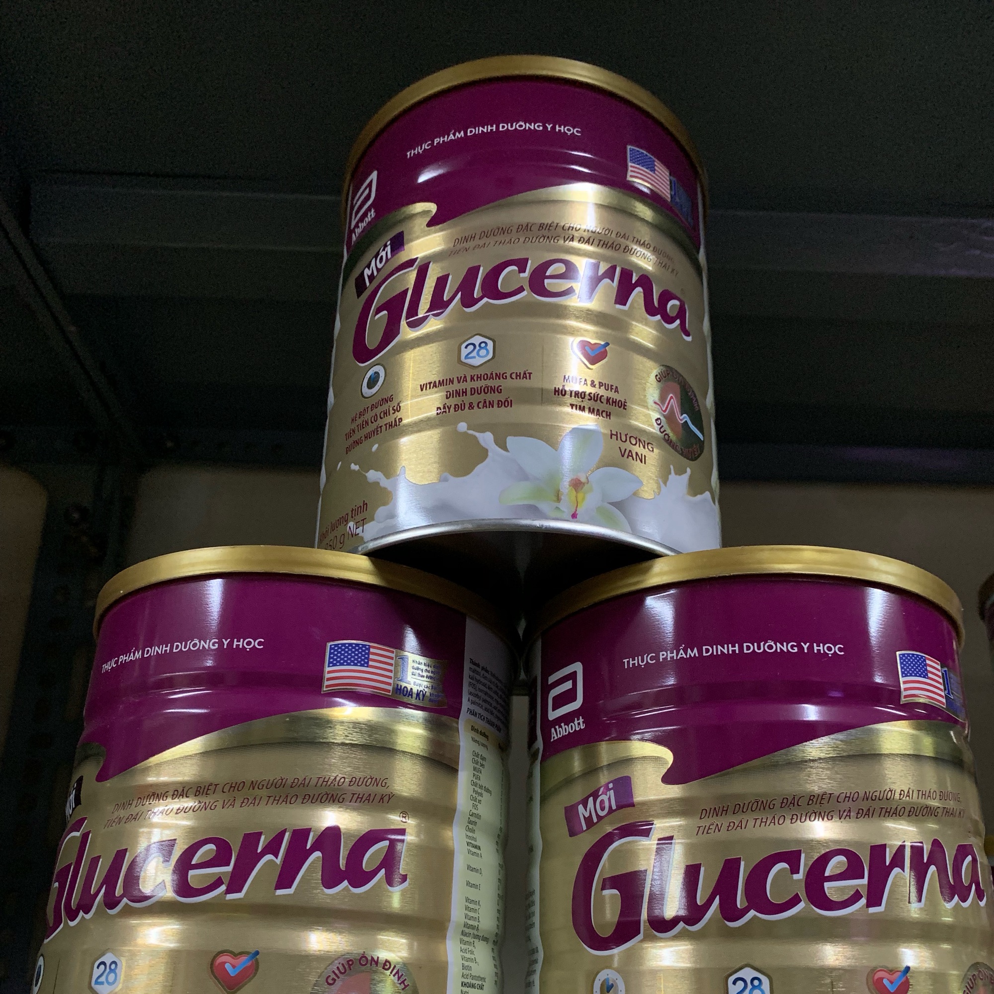 [HCM]Sữa Glucerna 850g