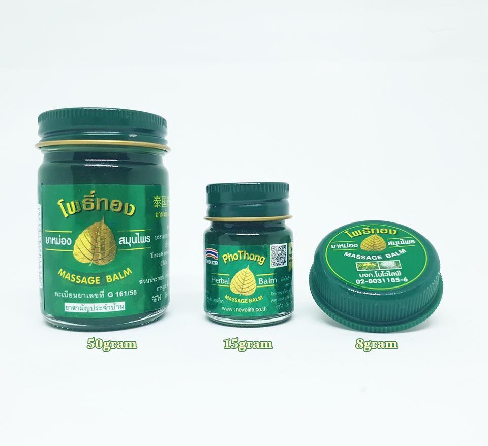 Dầu cù là bồ đề massage balm nhỏ thái lan