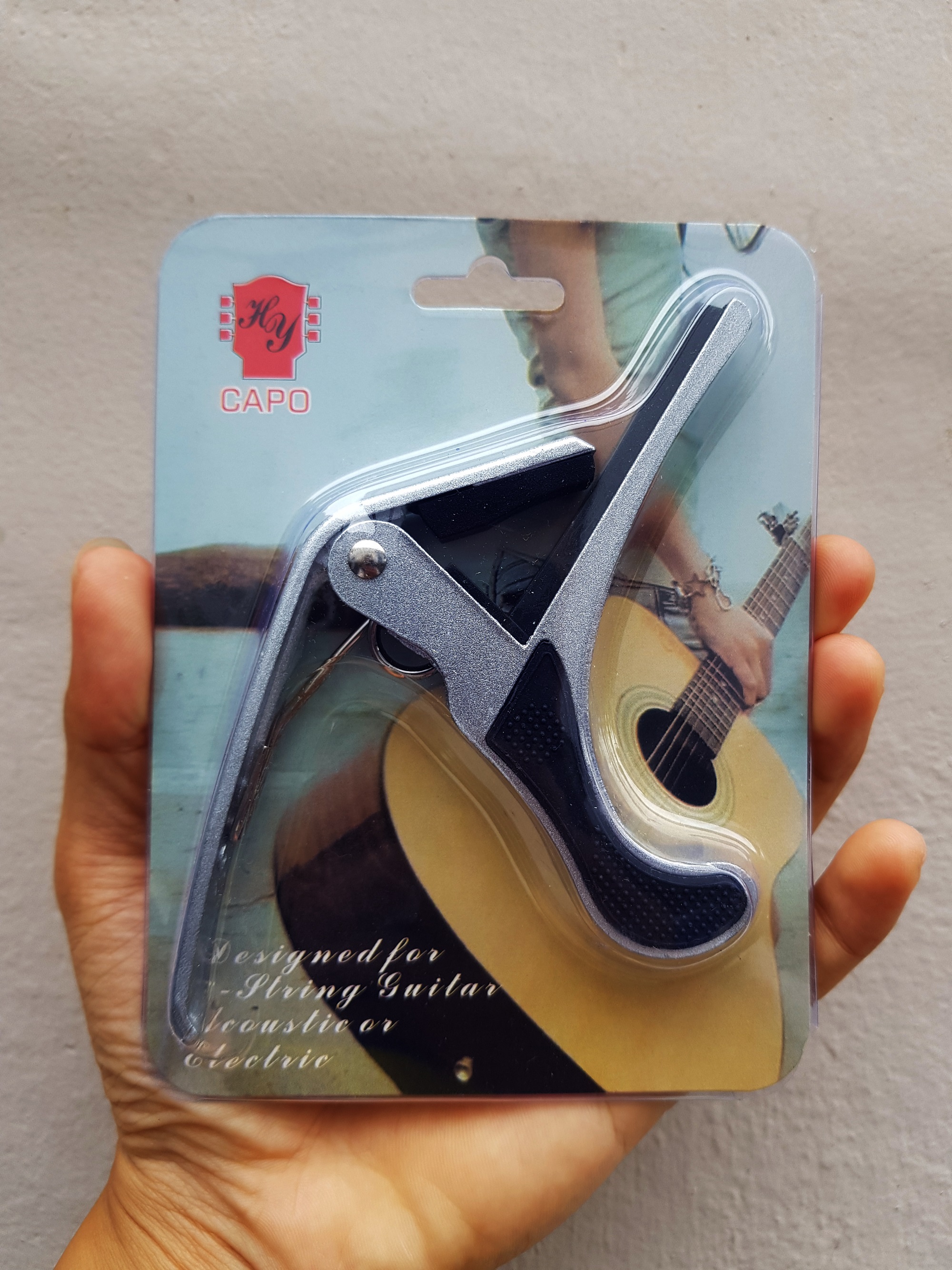 Capo Guitar Acoustic & Classic | màu đen & xám