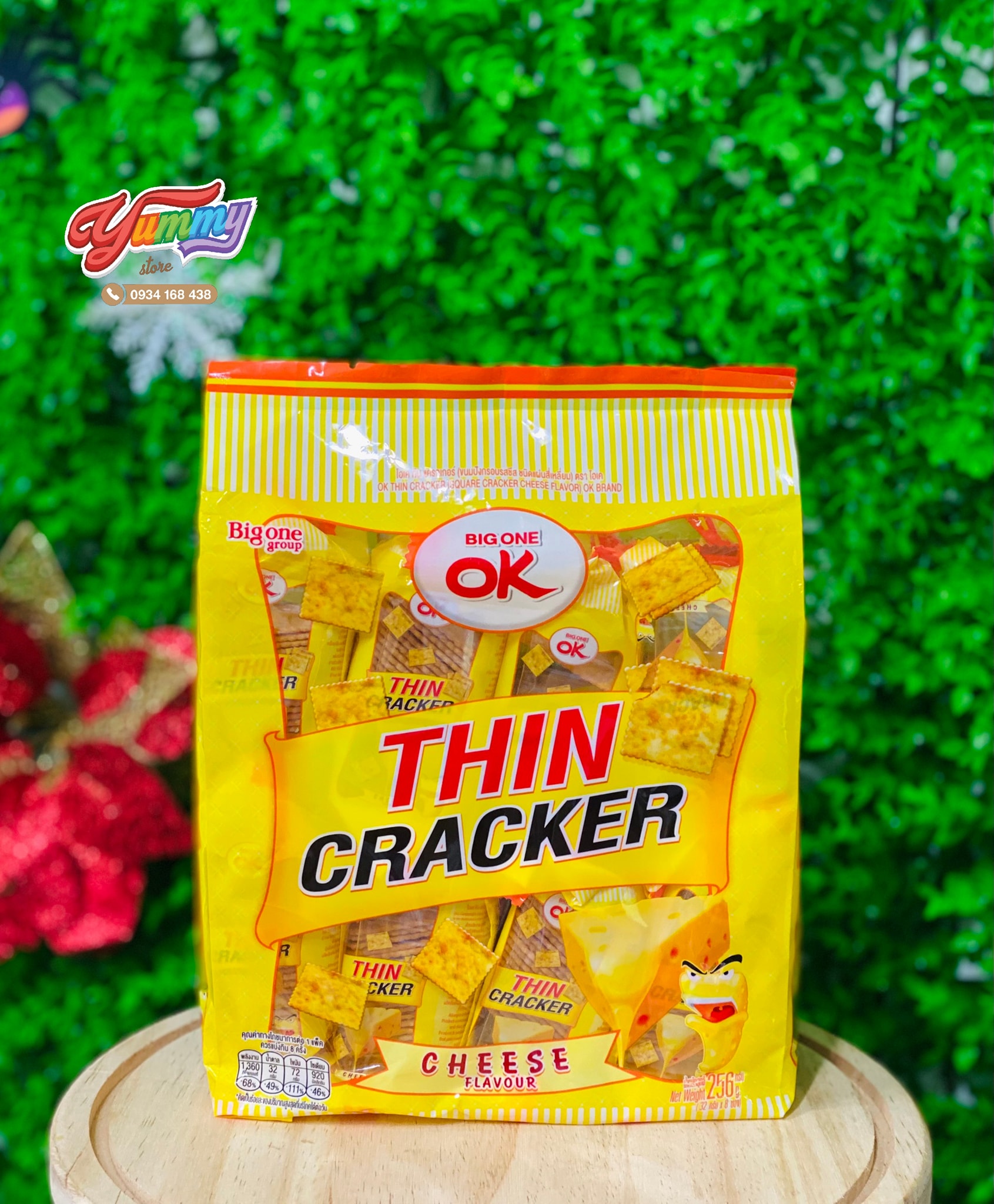 Bánh Quy OK THIN Cracker Thái Lan