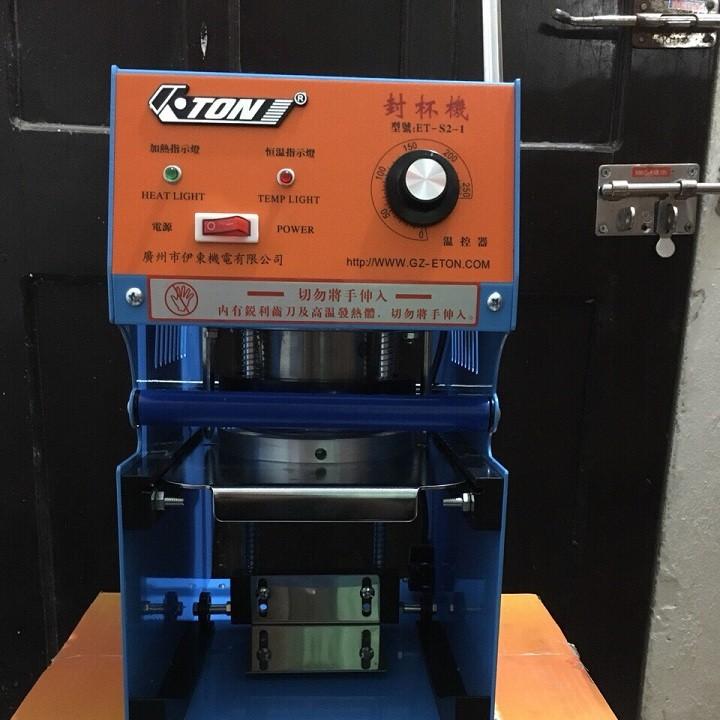 [HCM]Máy dán miệng ly trà sữa ETON S2