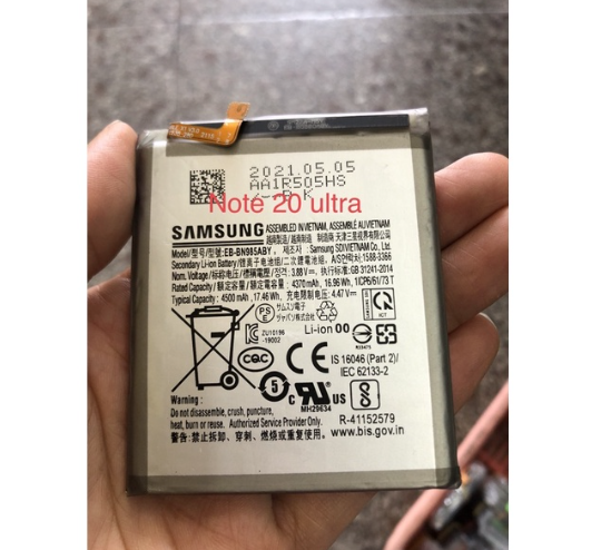 Pin Samsung Note 20 Ultra, Note 20 Ultra 5G, EB-BN985AB
