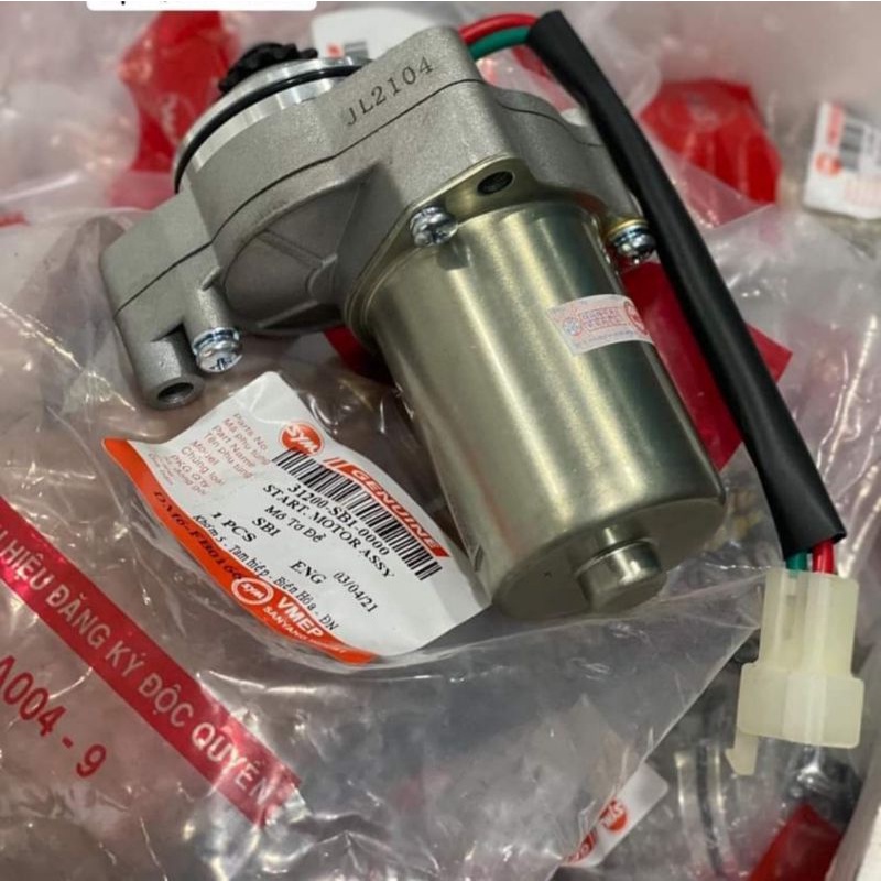 Củ motor đề khởi động xe SYM 110 zin chính hãng
