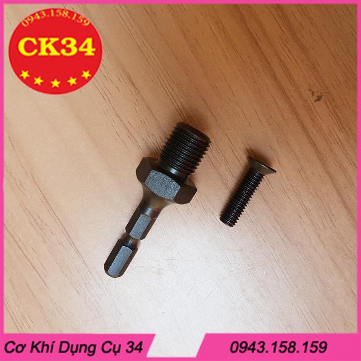 Chuôi chuyển lục giác sang củ măng ranh 13mm