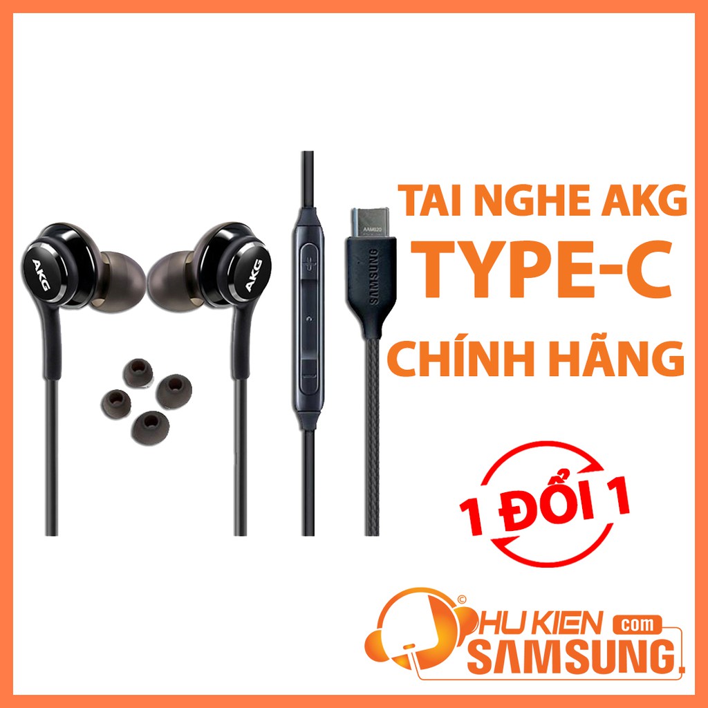 Tai nghe Samsung AKG type C cho Galaxy Note 10, Note 10 Plus, S20, S20 Plus, S20 Ultra, Note 20, Note 20 Ultra