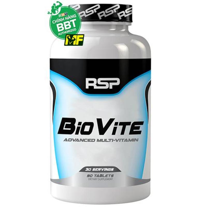 RSP BioVite Multivitamin – Bổ Sung Vitamin Tổng Hợp và Khoáng Chất 90 viên cao cấp