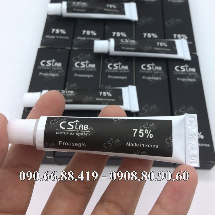 [HCM]2 tip Tê kem CS LAB 75% Hàn Quốc - Siêu tê kem chất màu trắng