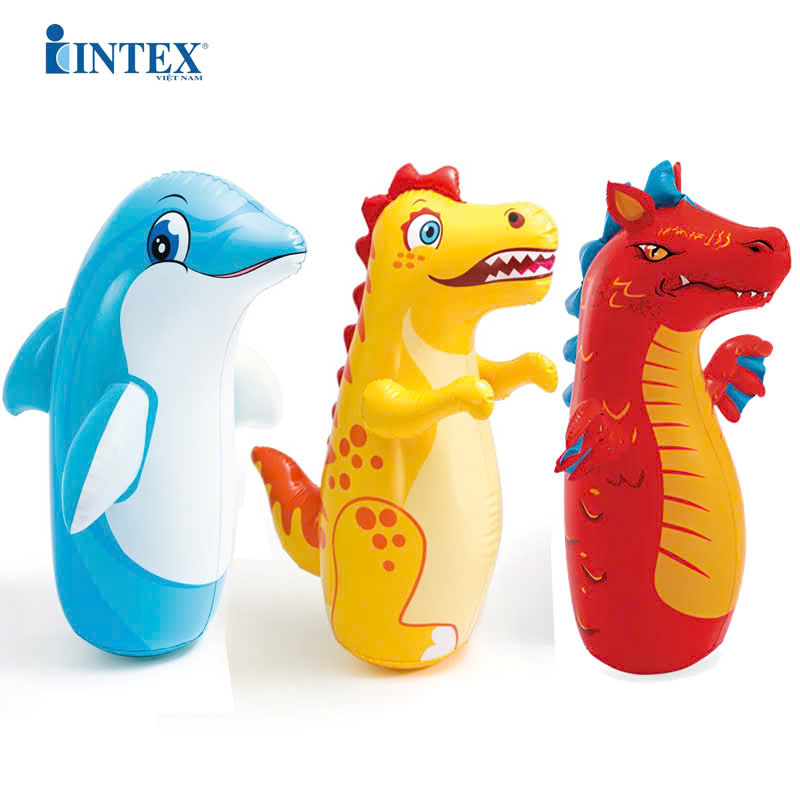 Lật đật bơm hơi đáy rỗng INTEX 44669-Giao ngẫu nhiên