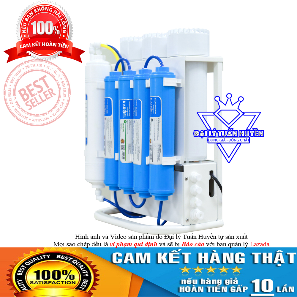 [Trả góp 0%][HÀNG CHÍNH HÃNG] MÁY LỌC NƯỚC KAROFI SLIM S-S038