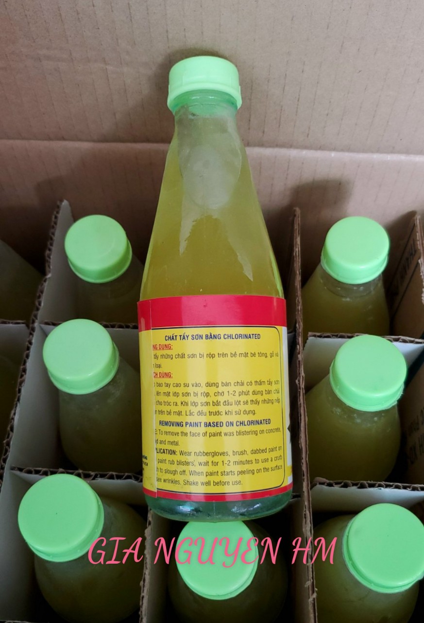 Chai tẩy sơn, dung dịch tẩy sơn, chất tẩy sơn (350ml/chai)