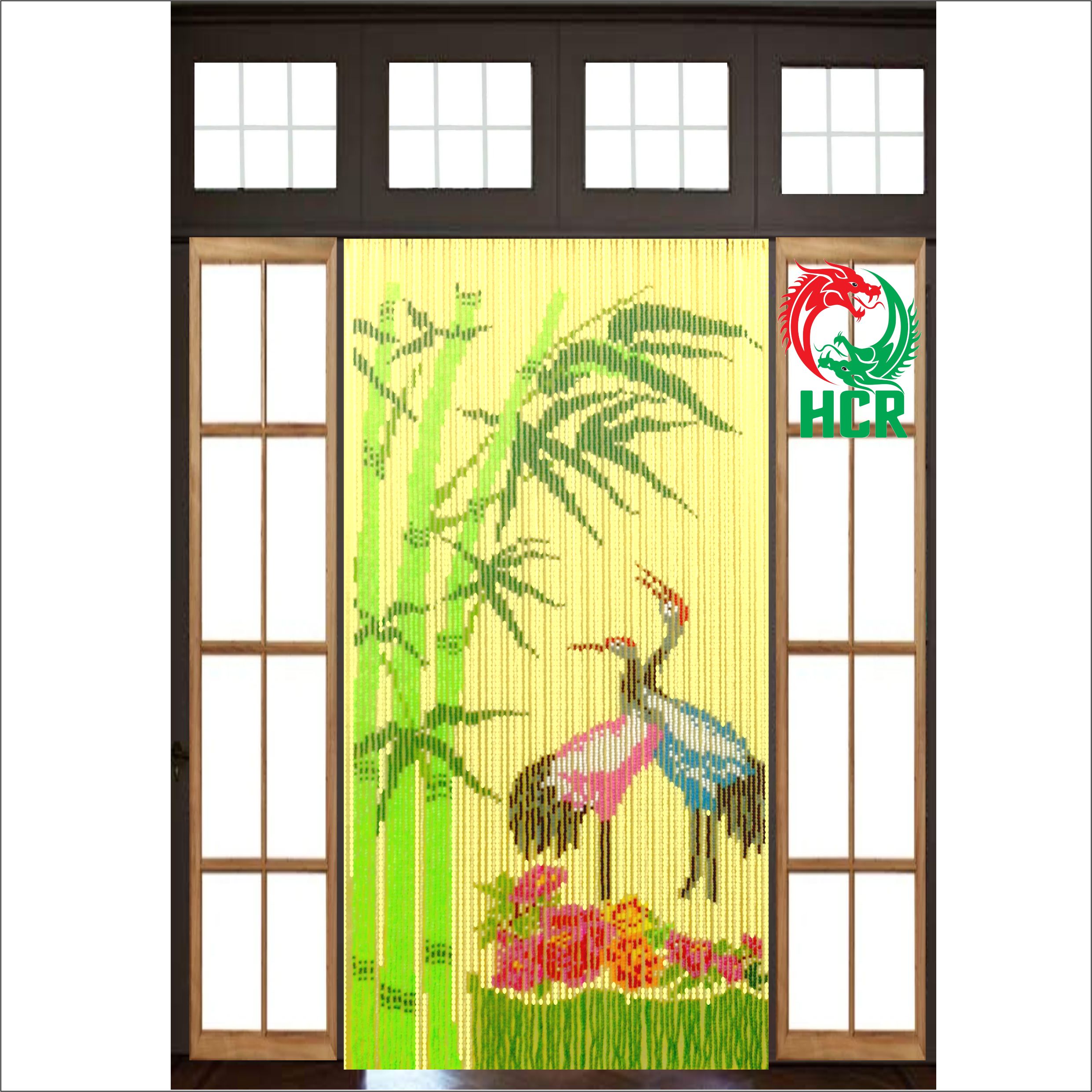 Màn hạt nhựa - Công ty Hai Con Rồng - Code 835 Hạc Tre