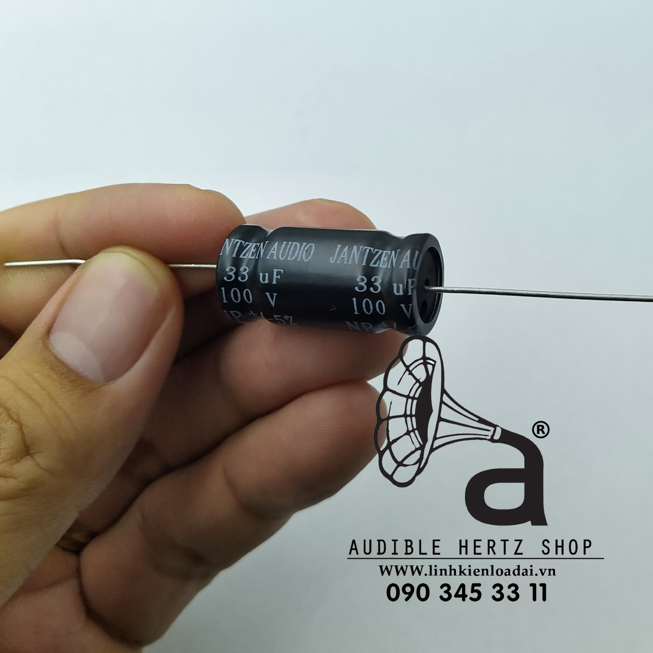 Tụ 33uF 100Vdc Jantzen-Audio Elecap