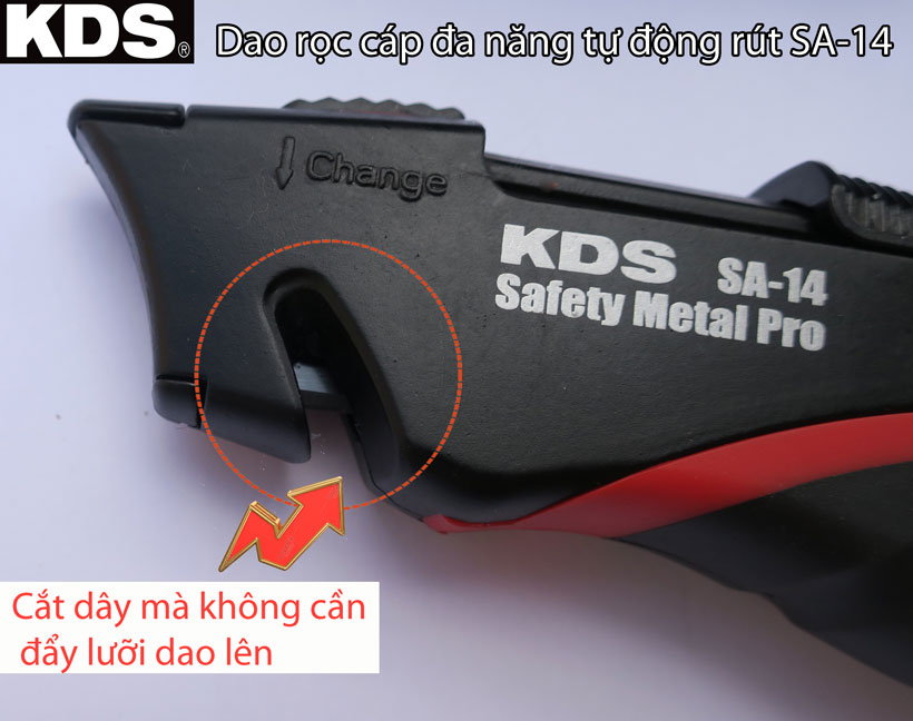 Dao rọc cáp đa năng tự động rút KDS SA-14