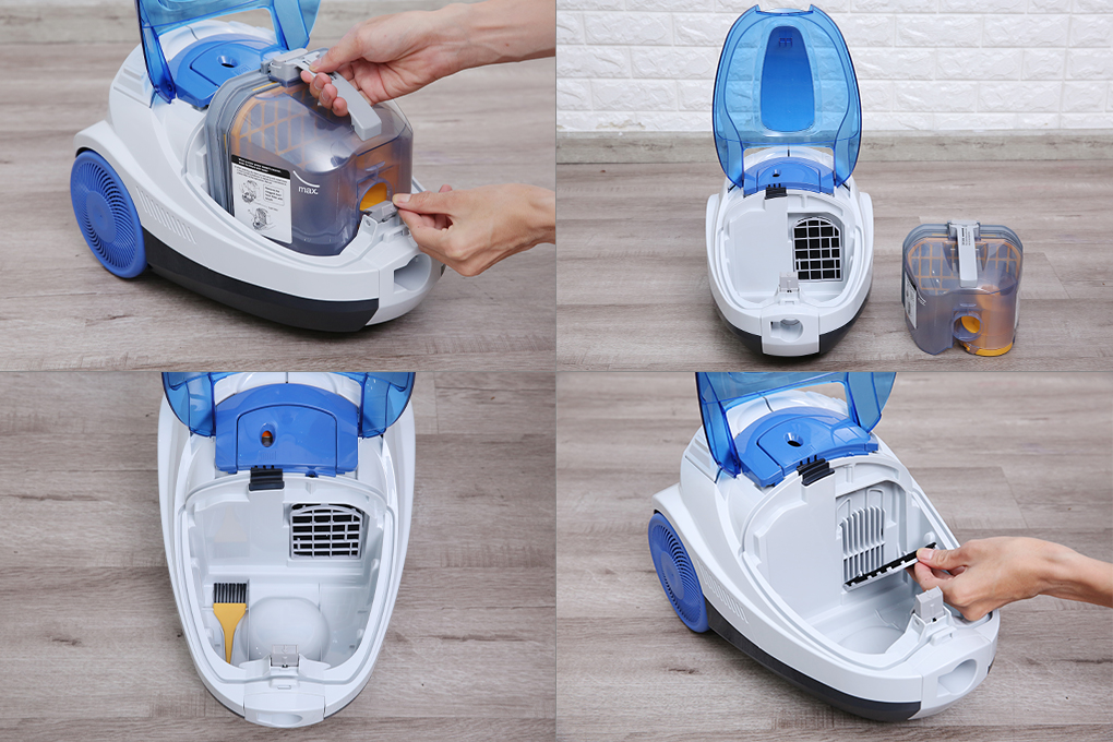 Máy hút bụi Hitachi CV-SF18 màu xanh - [Hàng chính hãng] [Gian hàng uy tín]