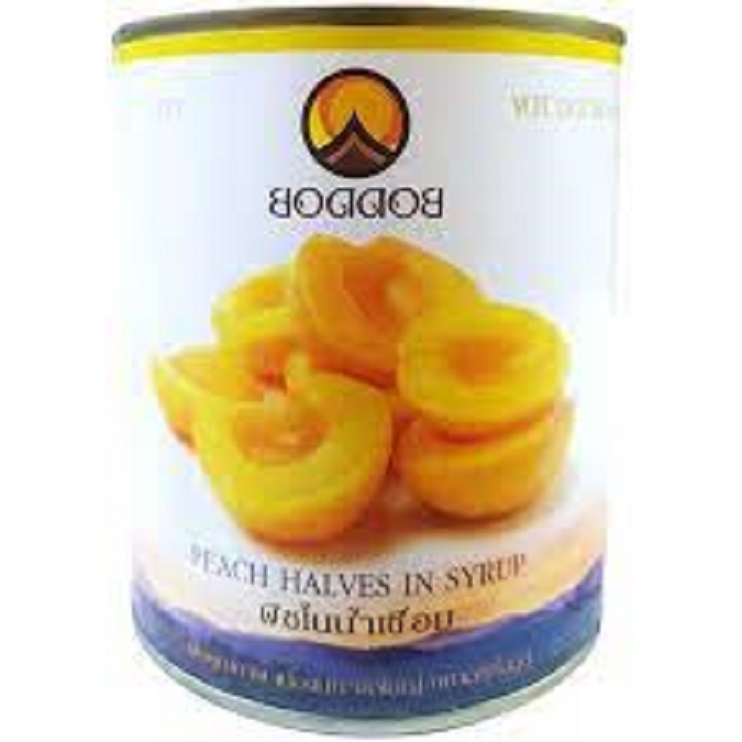 Đào ngâm Boddob Thái Lan 820g