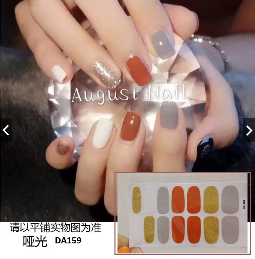 STICKER dán móng tay THẾ HỆ MỚI phong cách Hàn Quốc trang trí 3D - P10