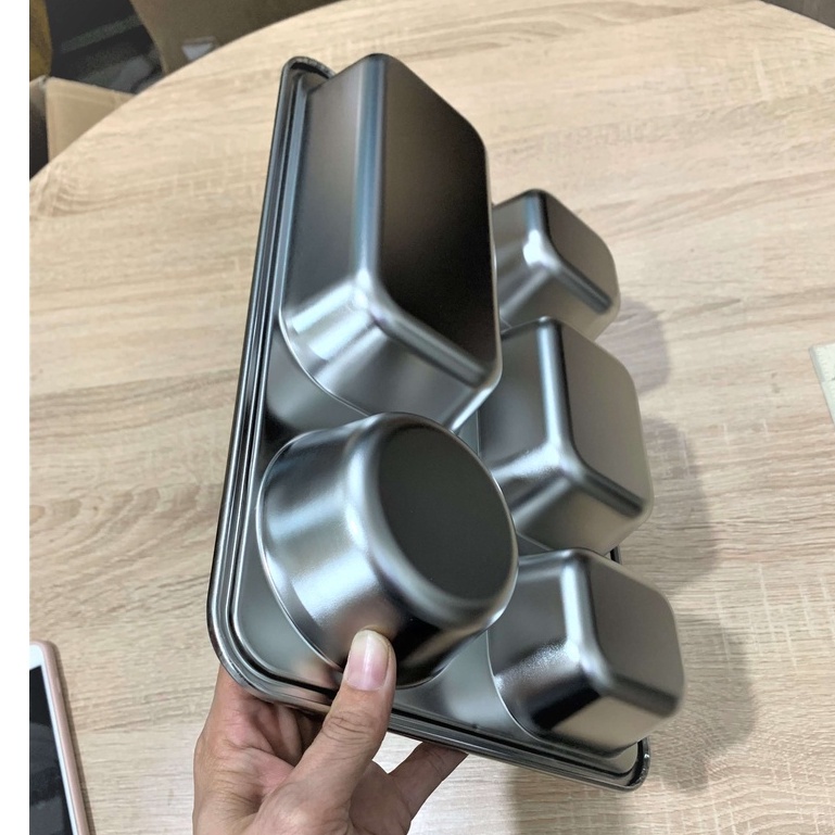 KHAY CƠM PHẦN 5 NGĂN INOX 304 LOẠI DÀY DỰNG THỨC ĂN