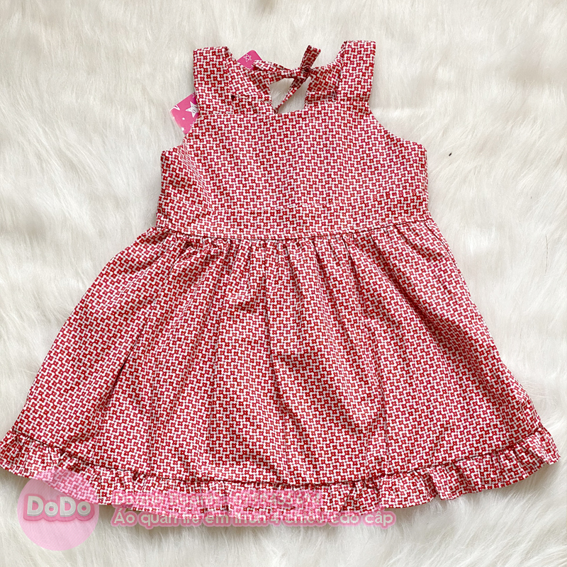 Váy bé gái sát nách cotton 4 chiều từ 10-40kg