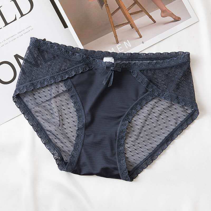 Combo 5 Quần Lót Nữ Phi Lụa Phối Ren 838 – Mềm Mịn, Quyến Rũ, Co Giãn 4 Chiều