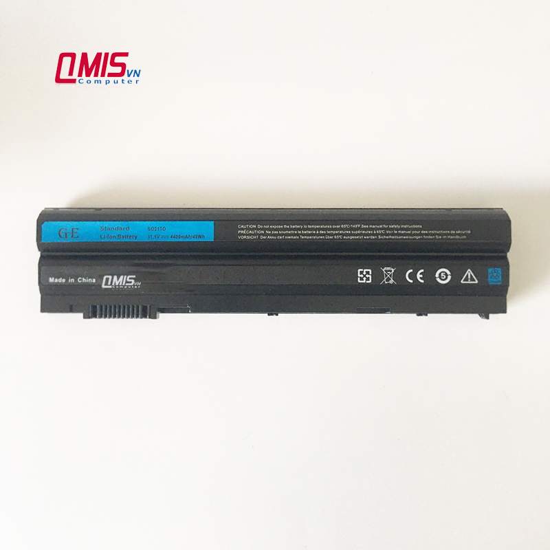 Pin laptop Dell Latitude E5420 E5430 E5520 E5530 E6420 E6420 E6430 E6440 E6520 E6530 E6540, Vostro 3460 3560, Inspiron 14R Turbo 5420 5520 5525 5720 7420 7520 7720 P33G, Audi A4, A5, S5 -  E5420 E6420 T54FJ (ZIN) - 6 CELL