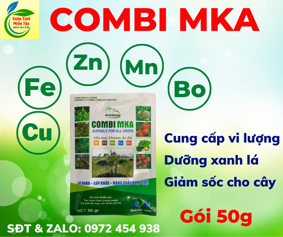 Combi Mka Micronutrient Foliar Fertilizer - 50g