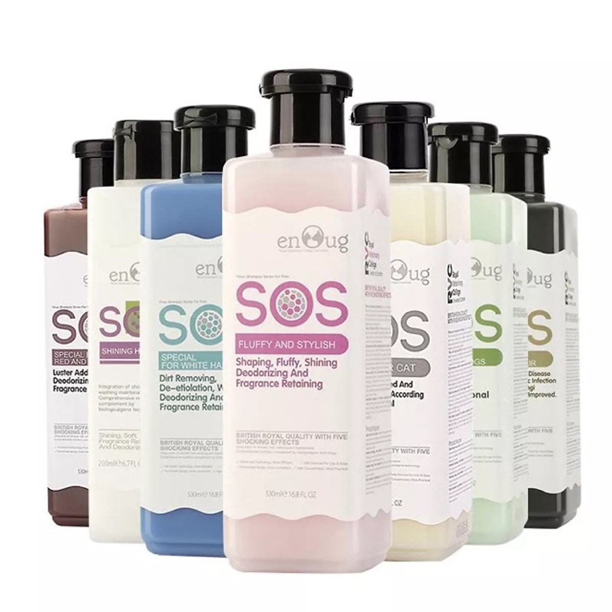 Sữa tắm cho chó lông trắng SOS 530ml