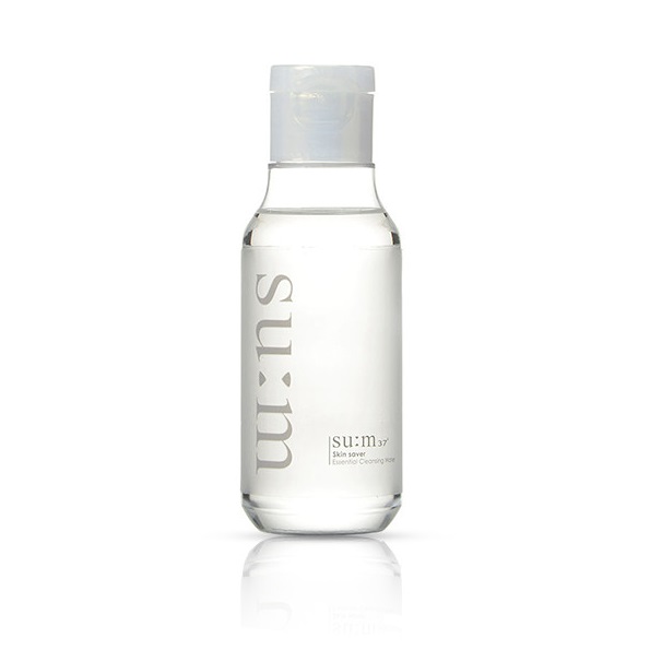 Nước tẩy trang dịu nhẹ sum37 skin saver essential pure cleansing water mini 100ml
