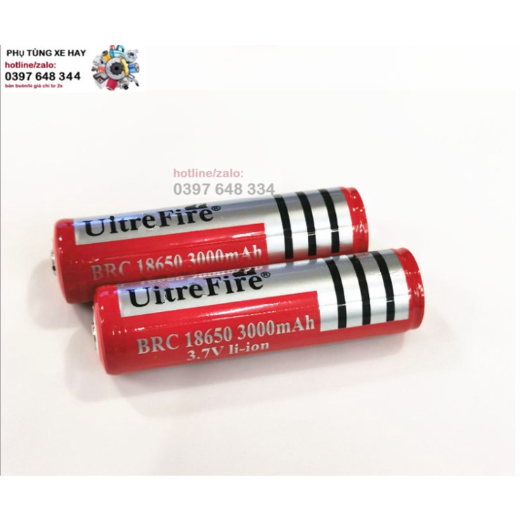 PIN 18650 Pin lithium 3.7v [BH 1 NĂM]
