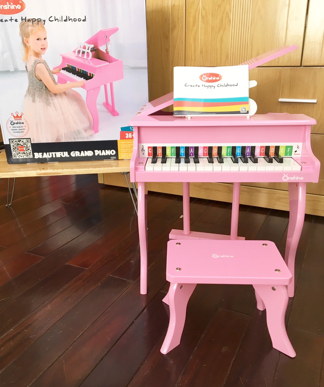Đàn piano gỗ cao cấp cho Bé