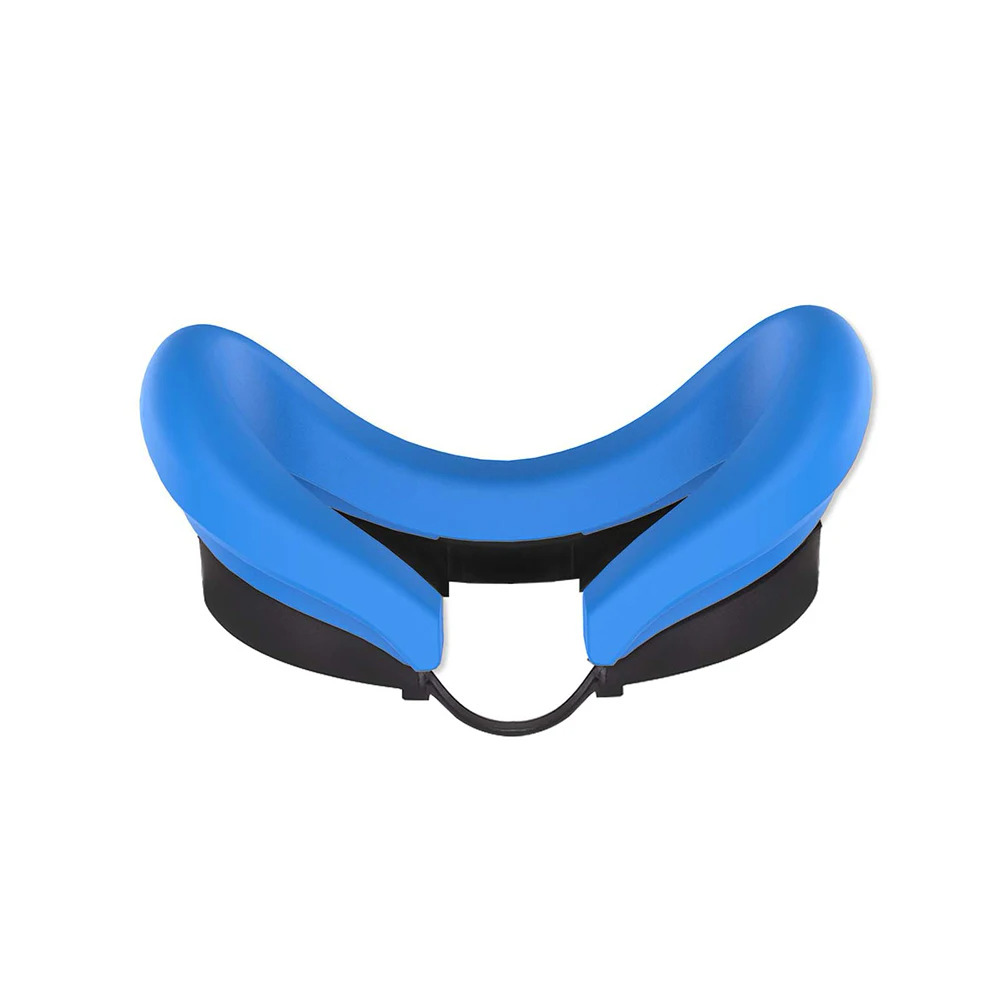 Silicone VR mặt nạ cho Meta Quest 3 VR kính mặt giao diện Sweatproof Mặt nạ Mặt đệm thay thế bảo vệ mắt pad9888