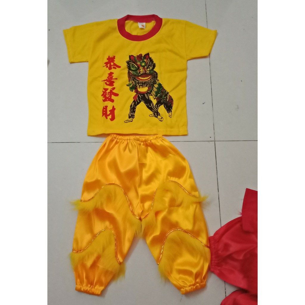 Áo múa lân cho trẻ em (có phân loại size )
