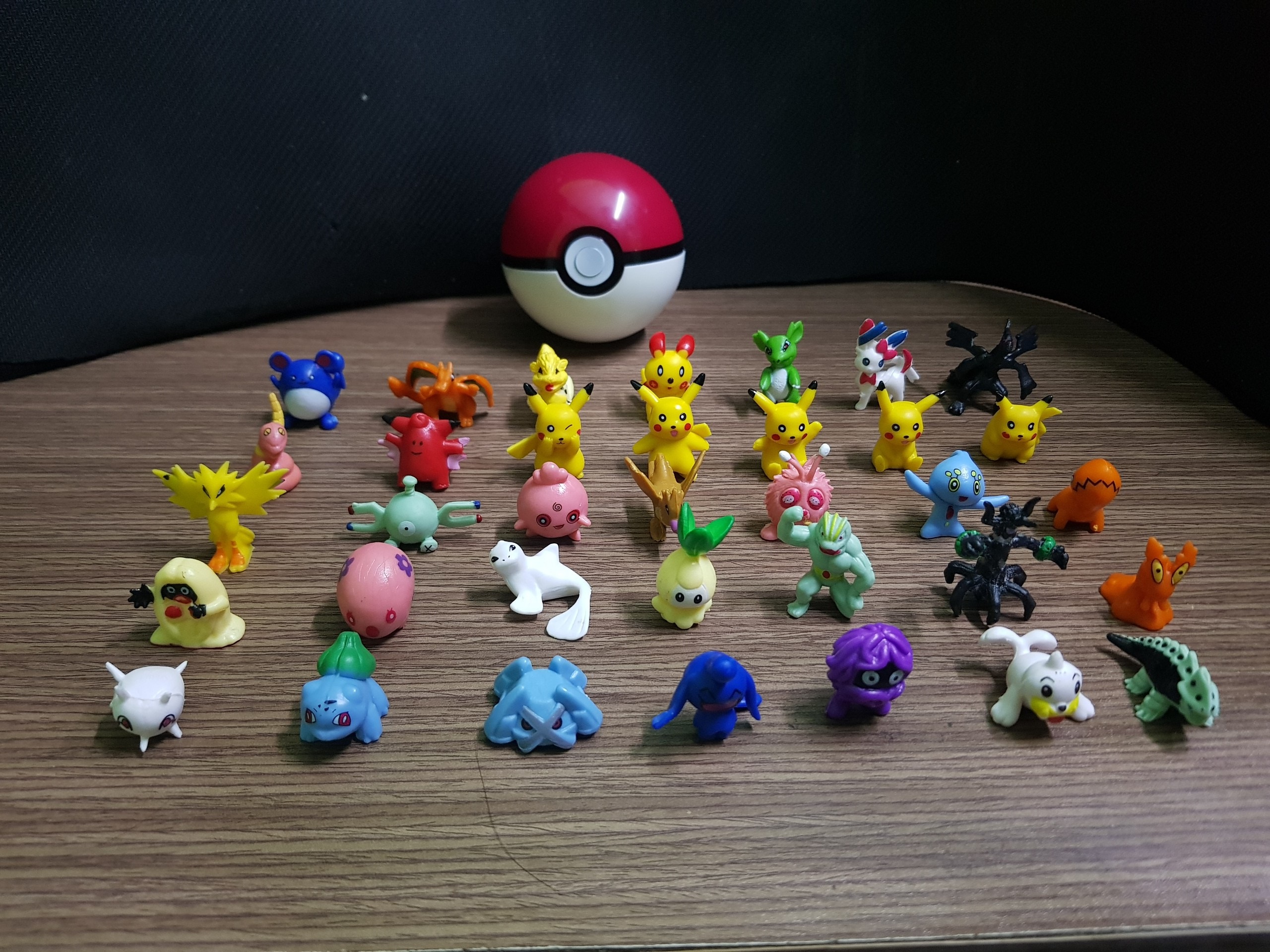 Mô hình nhân vật pokemon mini, mô hình pikachu mini