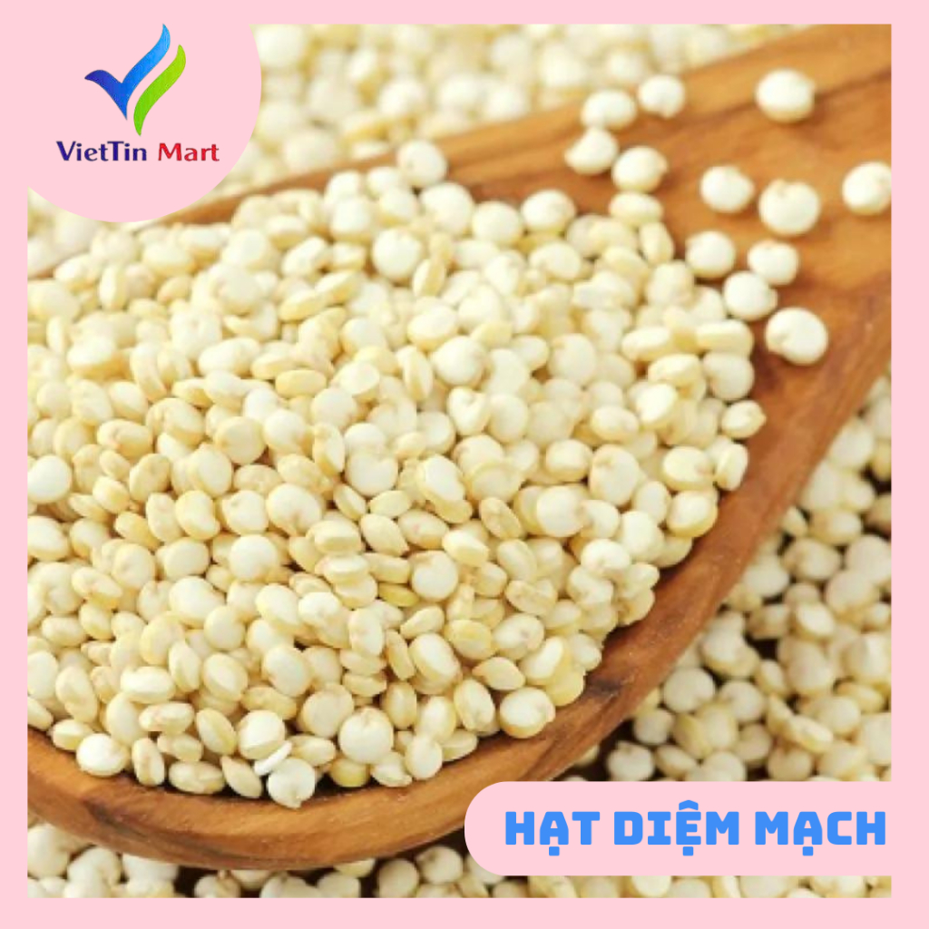 1kg Hạt diêm mạch hữu cơ (Quinoa)