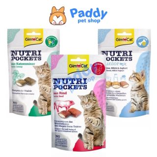 Bánh Quy Giòn Dinh Dưỡng Cho Mèo GimCat Nutri Pockets thumbnail