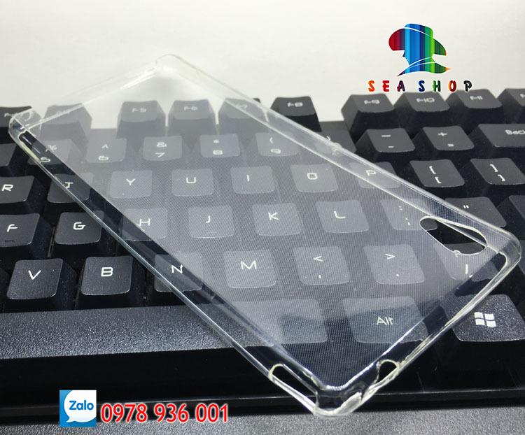 [TẶNG CƯỜNG LỰC]Ốp lưng Sony Xperia M4 AQua - E2312 silicon trong suốt