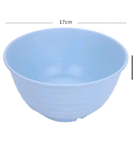 Tô nhựa lúa mạch 13cm 15 cm 17 cm