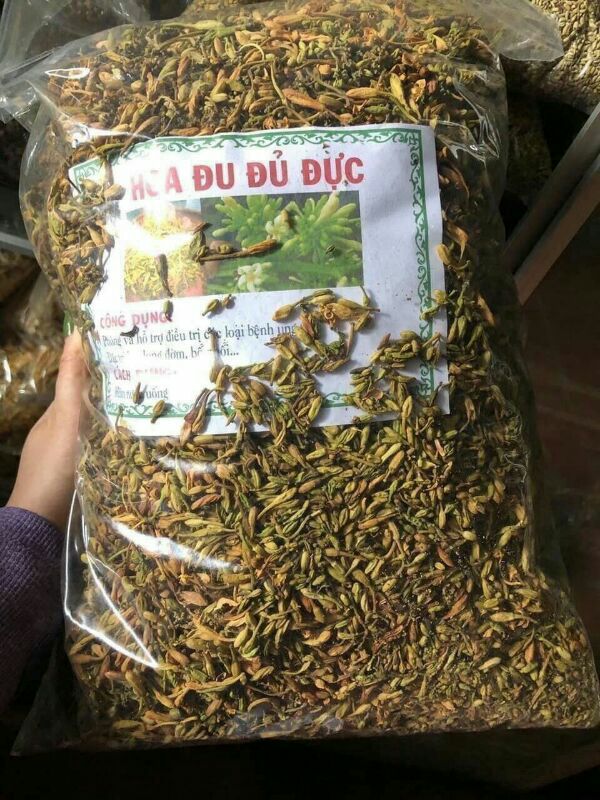 1kg hoa đu đủ đực sấy khô