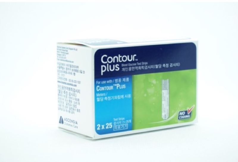 Nơi bán 💖 Hộp 25 que thử đường huyết CONTOUR PLUS