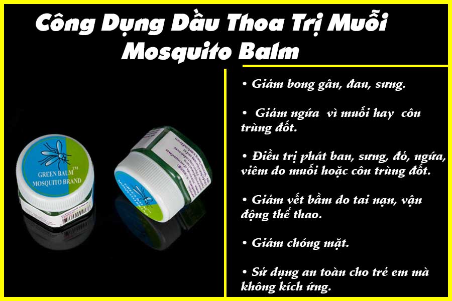 Kem Bôi Côn Trùng Thái Lan