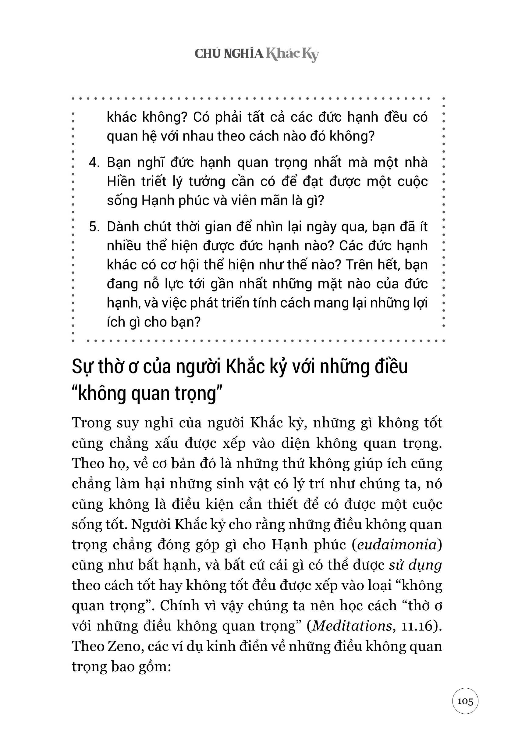 Sách Fahasa - Chủ Nghĩa Khắc Kỷ