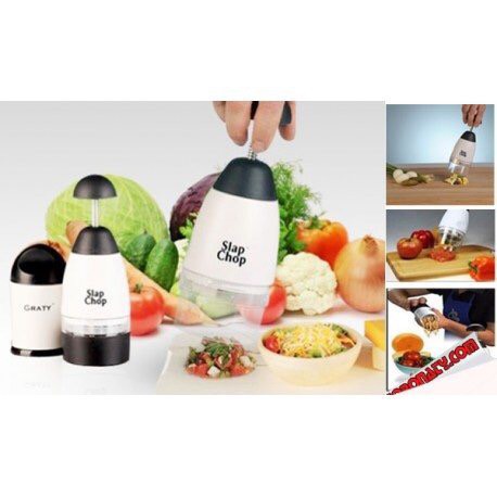 Dụng Cụ Băm Rau Củ, Tỏi Ớt Slap Chop