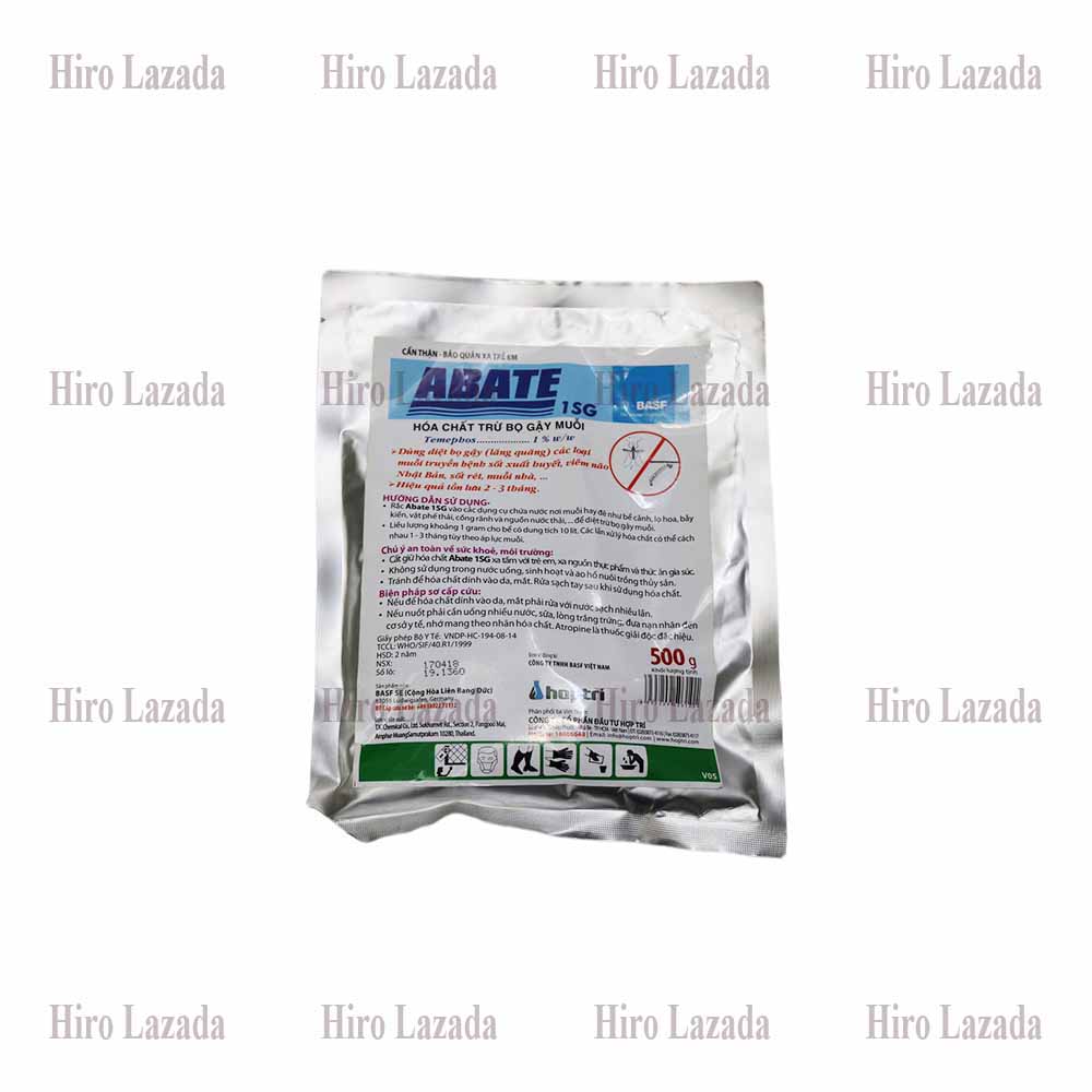 Chất diệt bọ gậy (lăng quăng) Abate 1SC - BAFS CHLB Đức (Gói 500g)