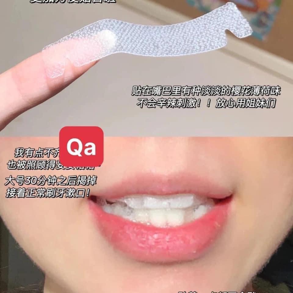 Miếng dán trắng răng 3D White