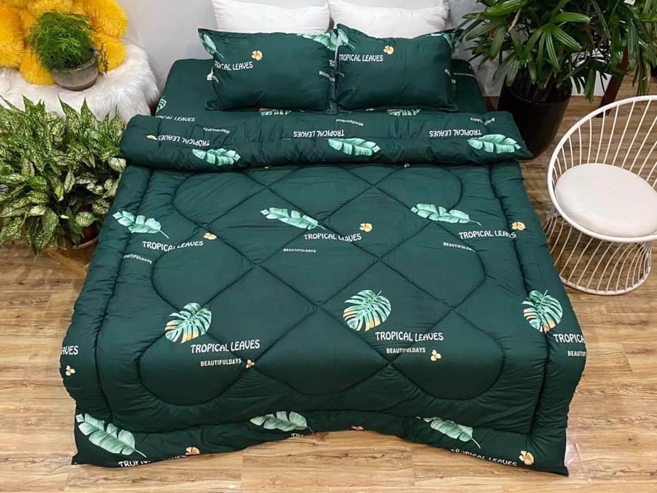 Set Chăn Ga Gối 5 Món Chần Phao