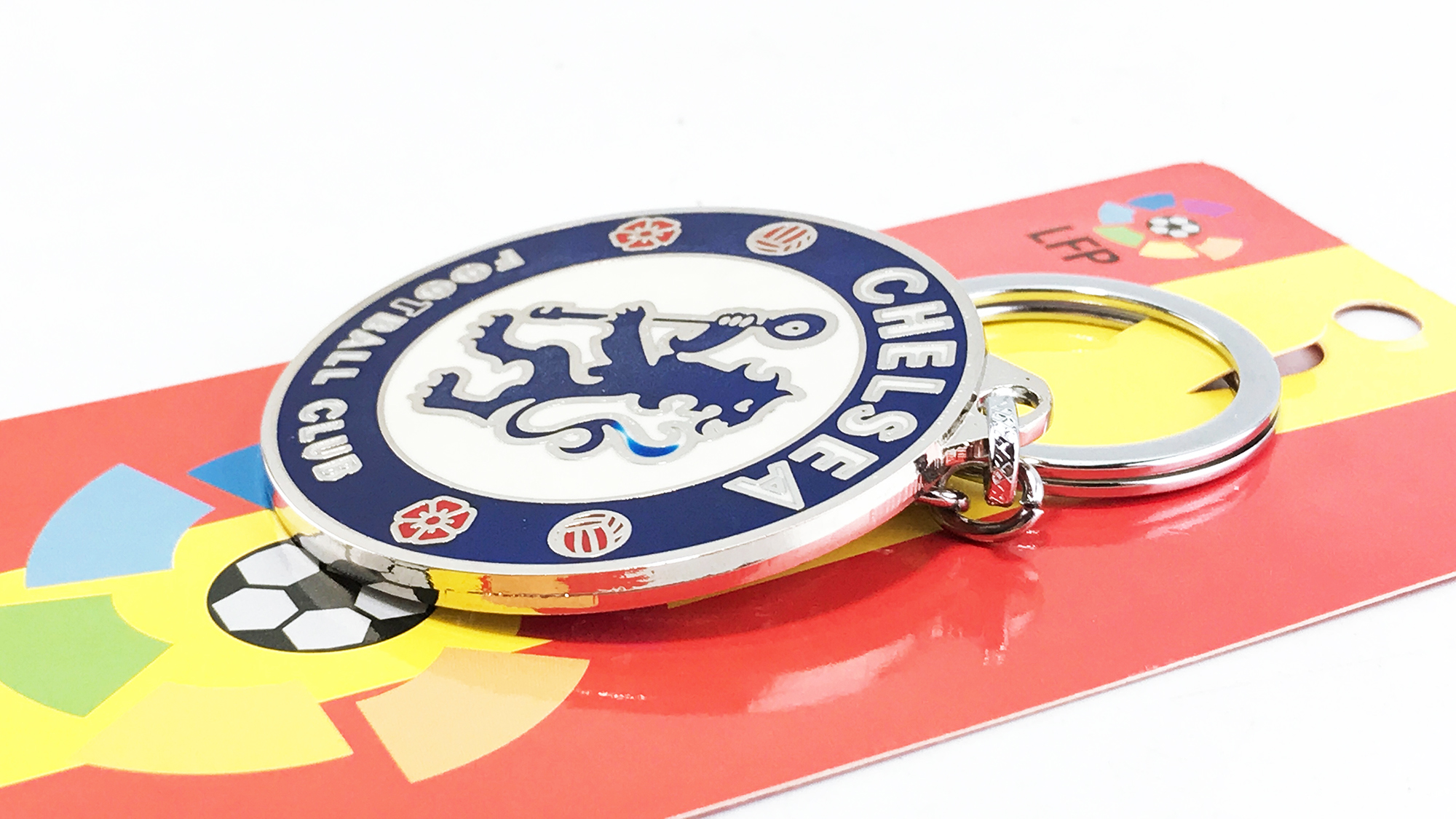 Móc chìa khóa Logo Chelsea ( 2 bề mặt nổi ) Móc khóa cao cấp
