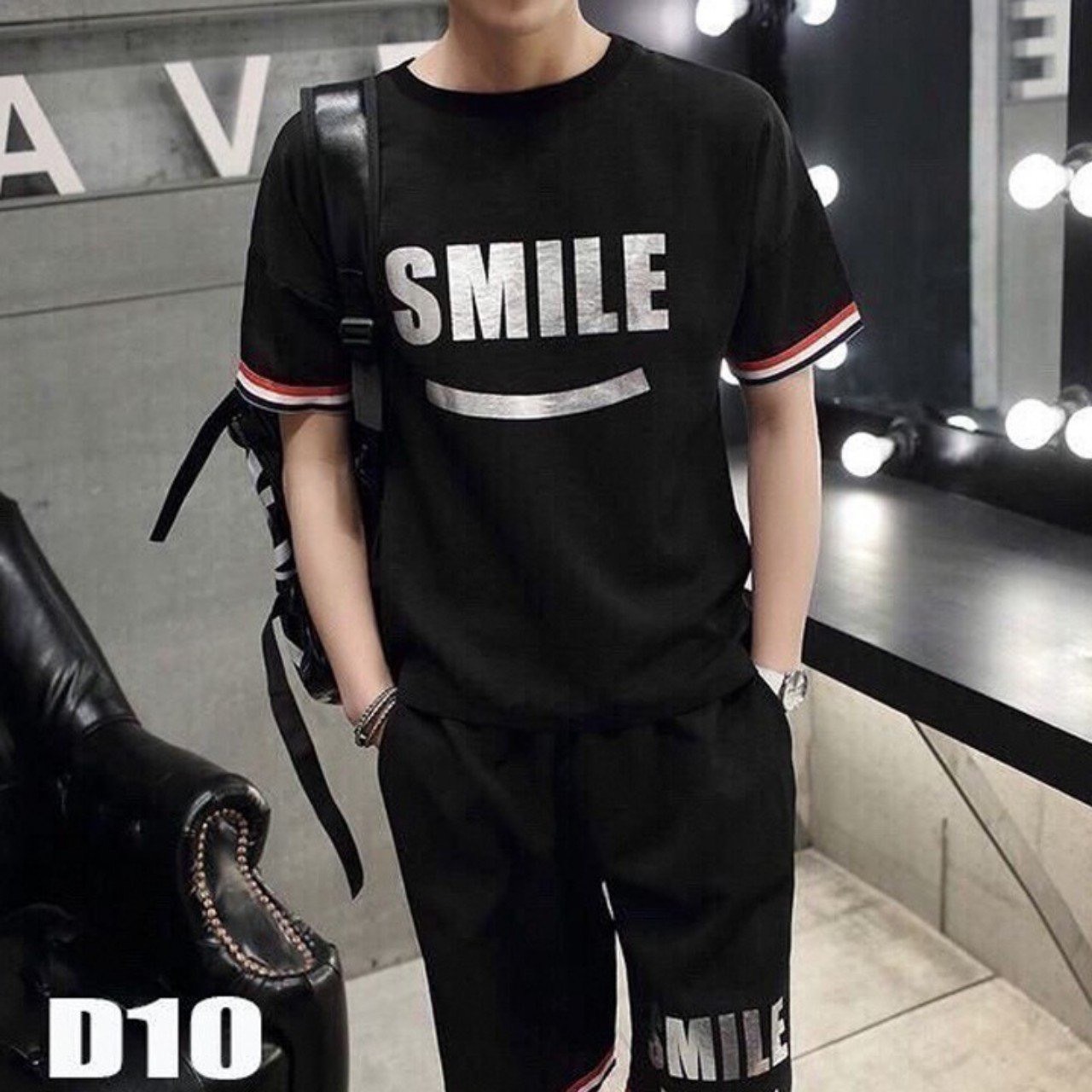 Sét đồ thểt thao nam smile mẫu mới