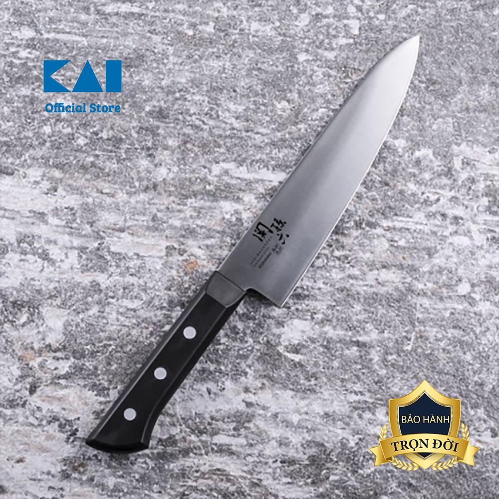 Dao làm bếp Nhật cao cấp KAI Wakatake Chef - Dao thái thịt cá AB5422 (180mm)