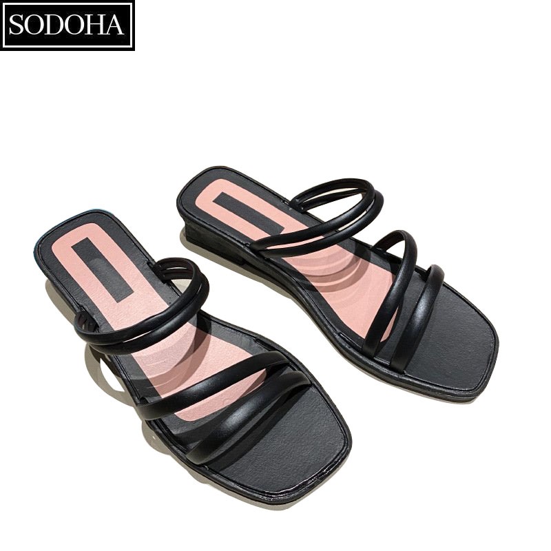 Dép Nữ Thời Trang SODOHA SDH-6155 Đế Cao Su