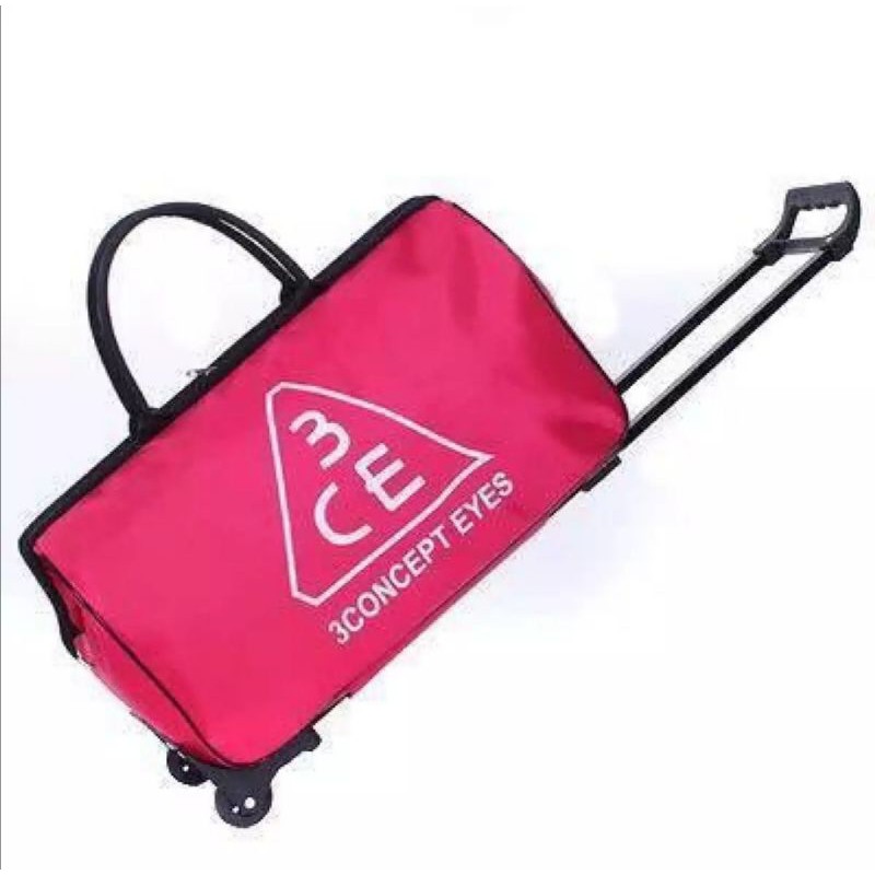 Túi du lịch, túi trống có bánh xe, tay xách 3CE. Hàng cao cấp