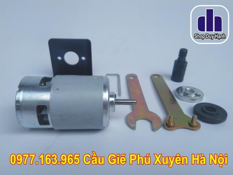 Combo Máy Cắt Motor 775 - 150W có giá đỡ